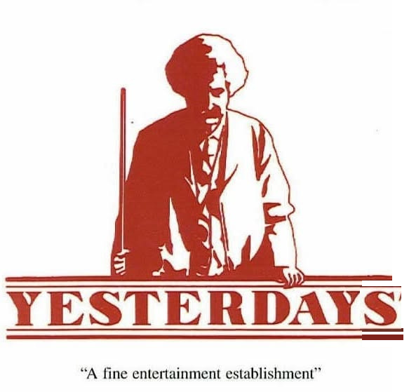 Yesterdays Bar & Grill logo